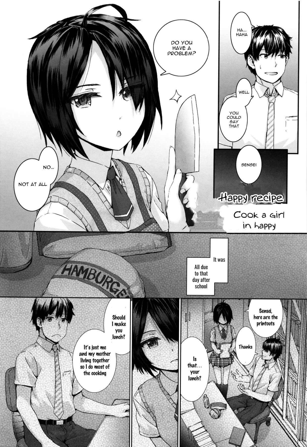 Hentai Manga Comic-Happy Recipe-Read-3